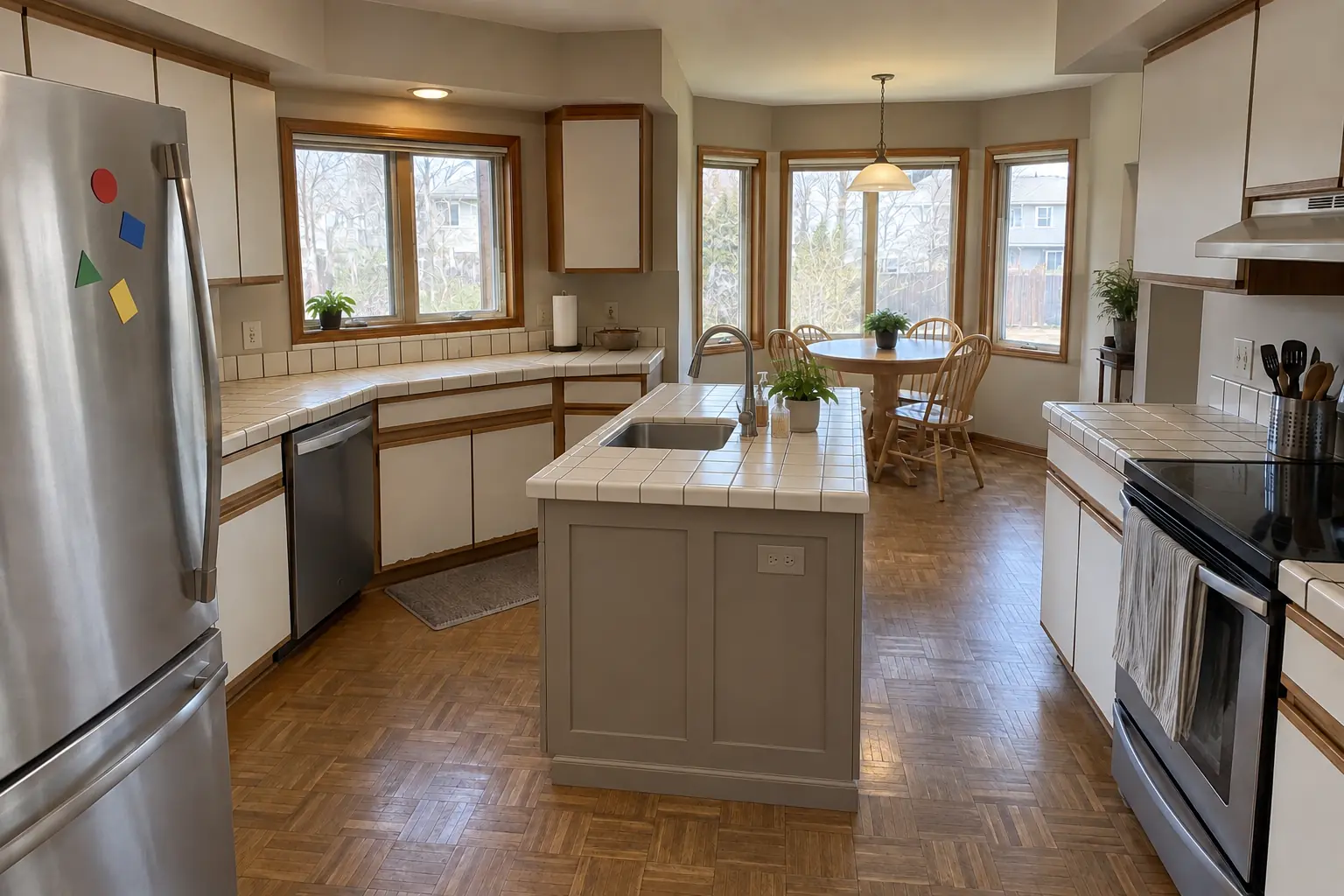 Kitchen Plumbing Relocation — after