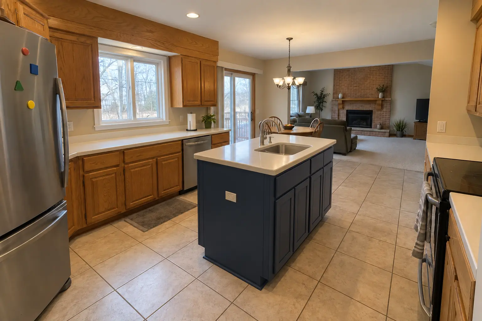 Kitchen Plumbing Relocation