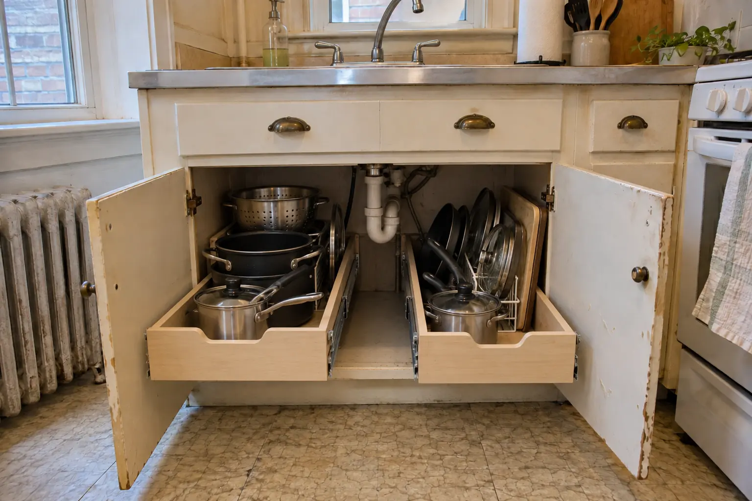 Pull-Out Shelves & Cabinet Organizers project in Berwyn