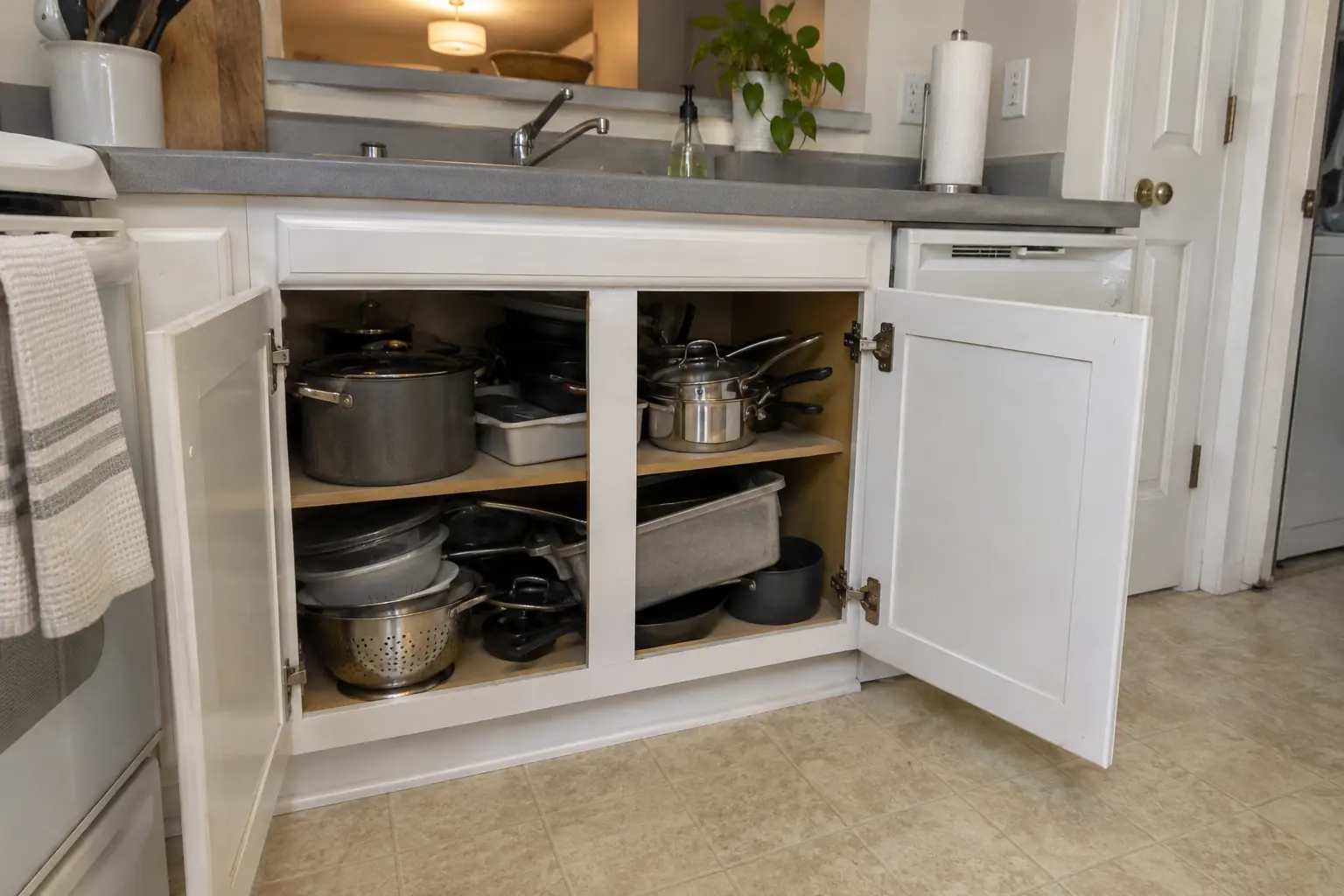 Pull-Out Shelves & Cabinet Organizers project in Lombard, before
