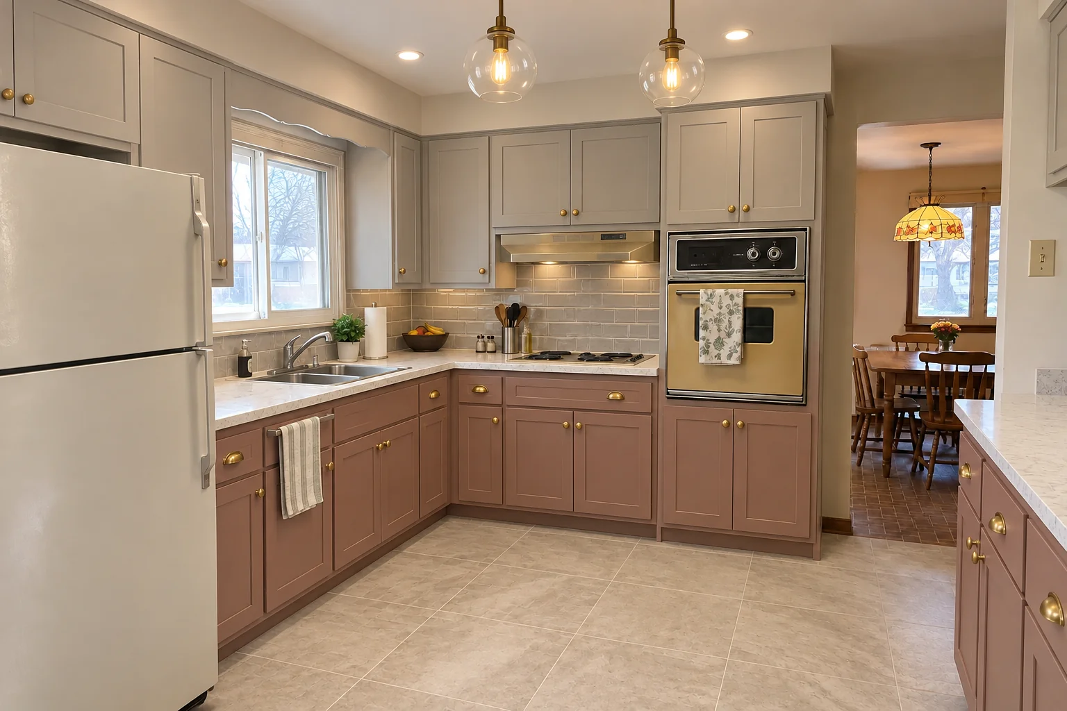 Kitchen Remodeling project in Villa Park, after