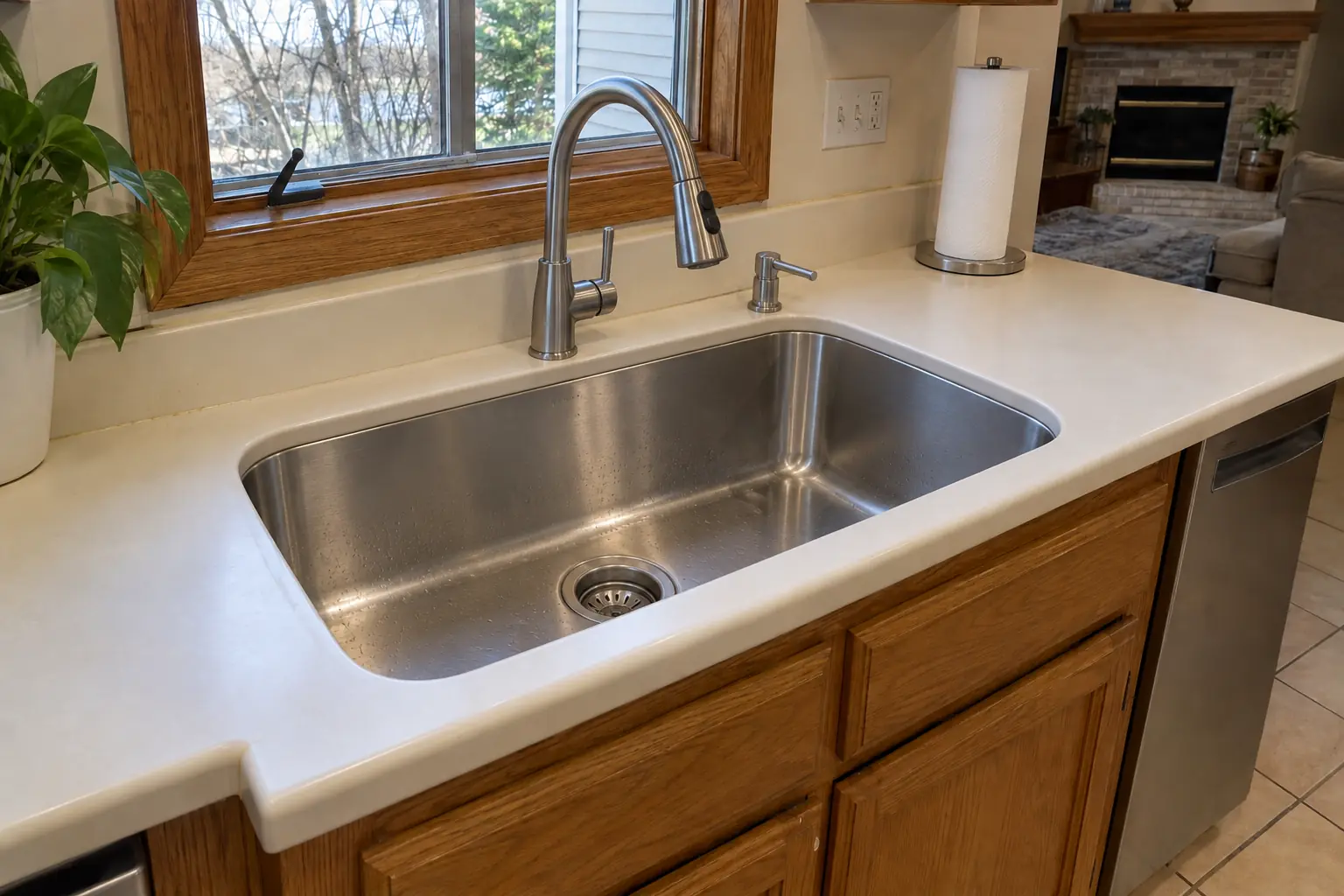 Kitchen Sink Installation & Replacement project in Hoffman Estates