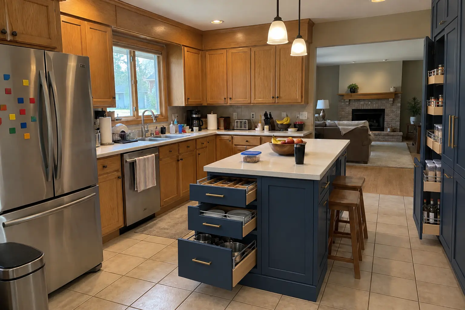 Kitchen Storage & Pantry Solutions — after