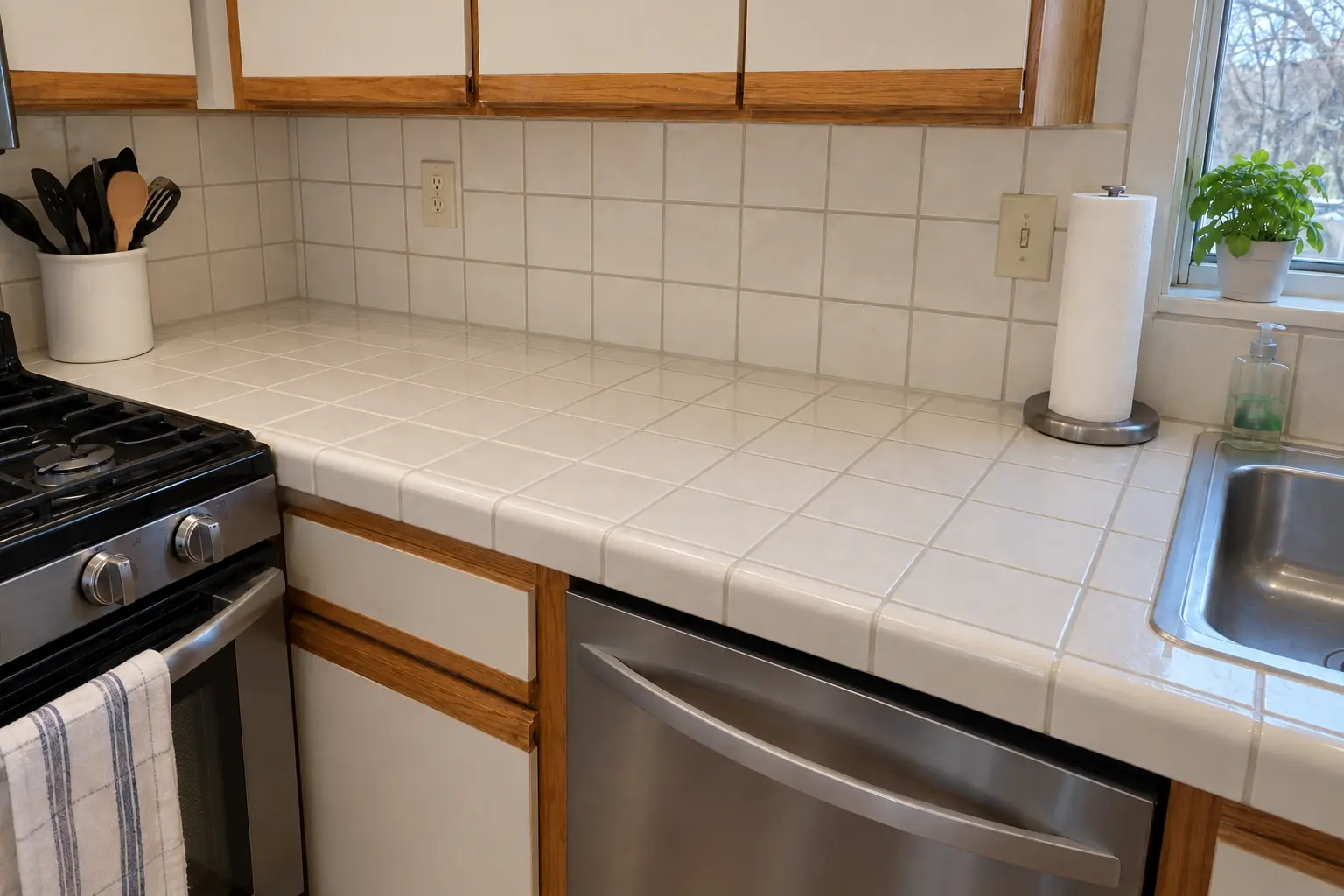 Tile & Grout Cleaning — after