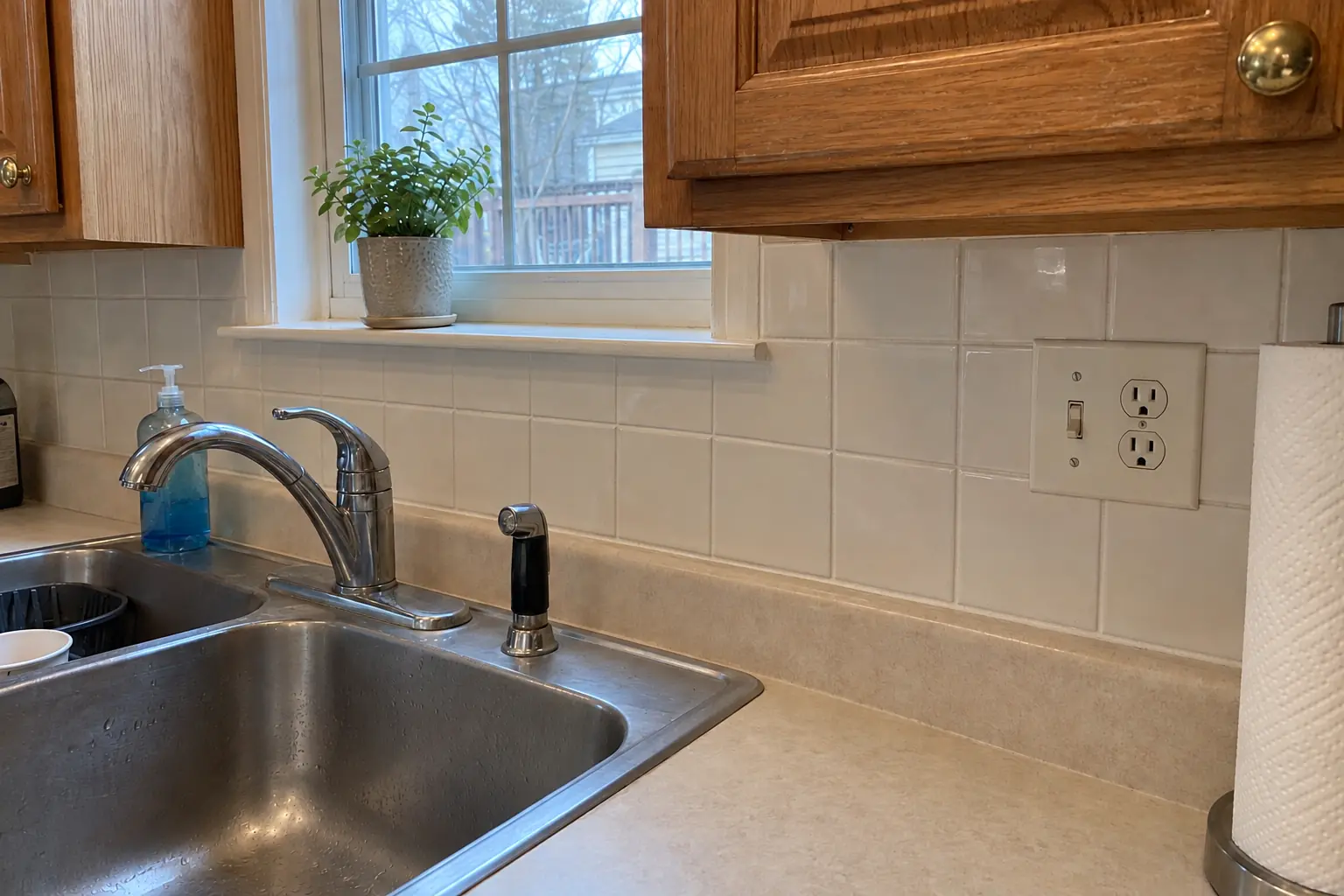 Kitchen Tile & Grout Repair project in Bolingbrook