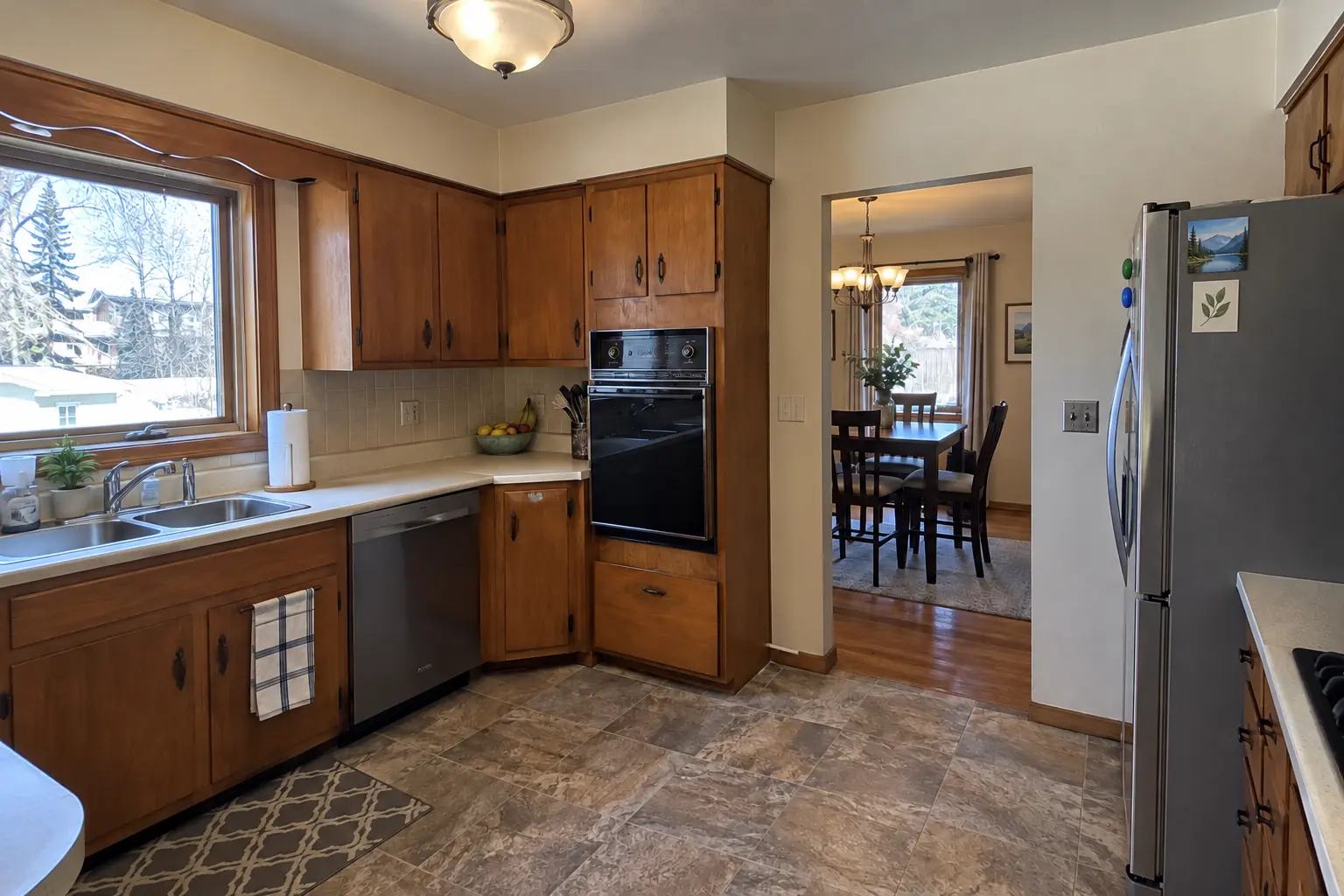 Kitchen Wall Removal & Structural Assessment project in Lombard, before