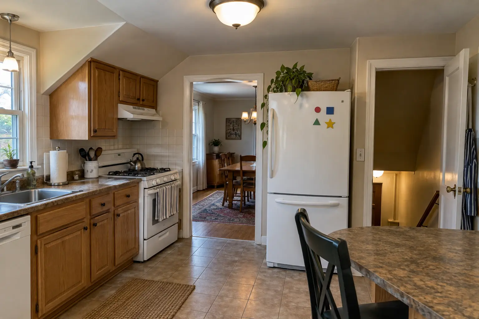 Kitchen Wall Removal & Structural Assessment — before