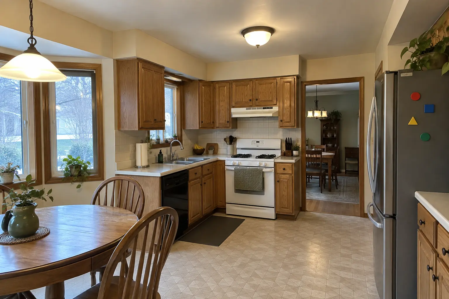 Kitchen Wall Removal & Structural Assessment — before