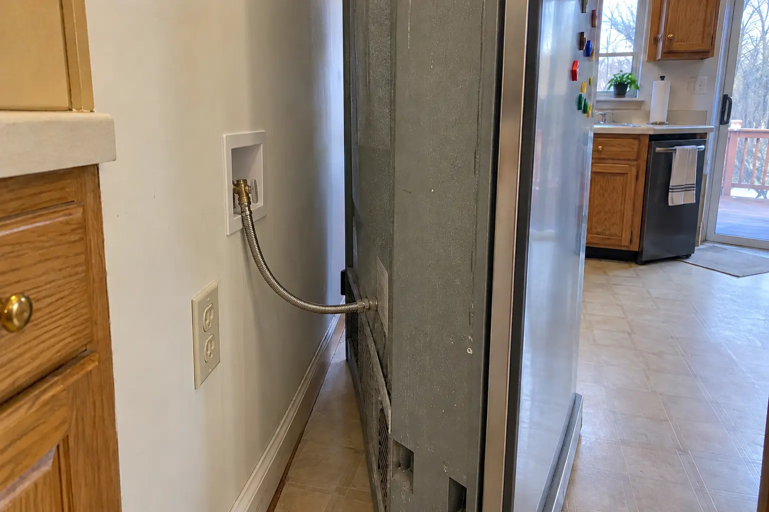 Appliance Water Line Installation — after