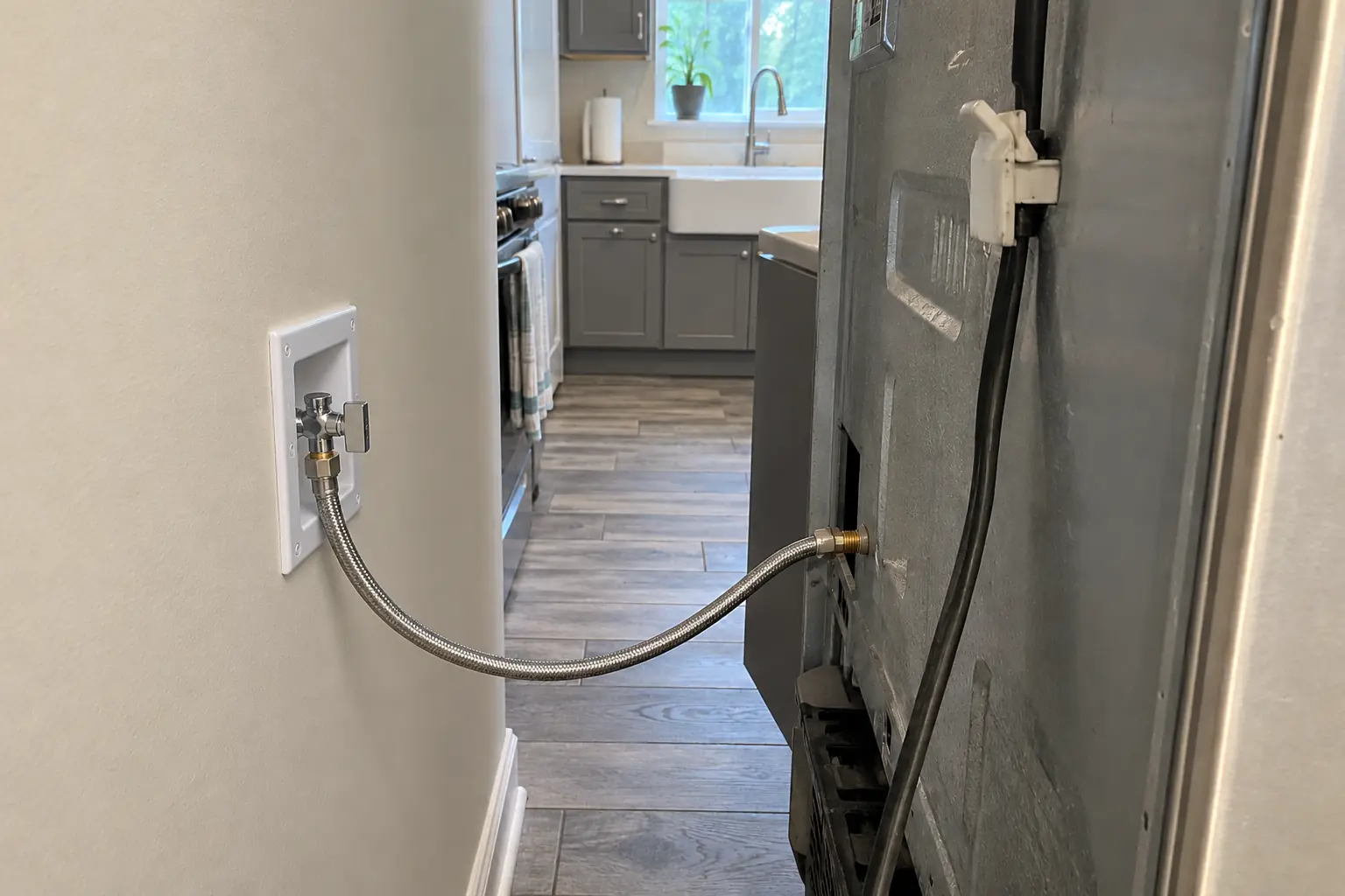 Appliance Water Line Installation project in Plainfield