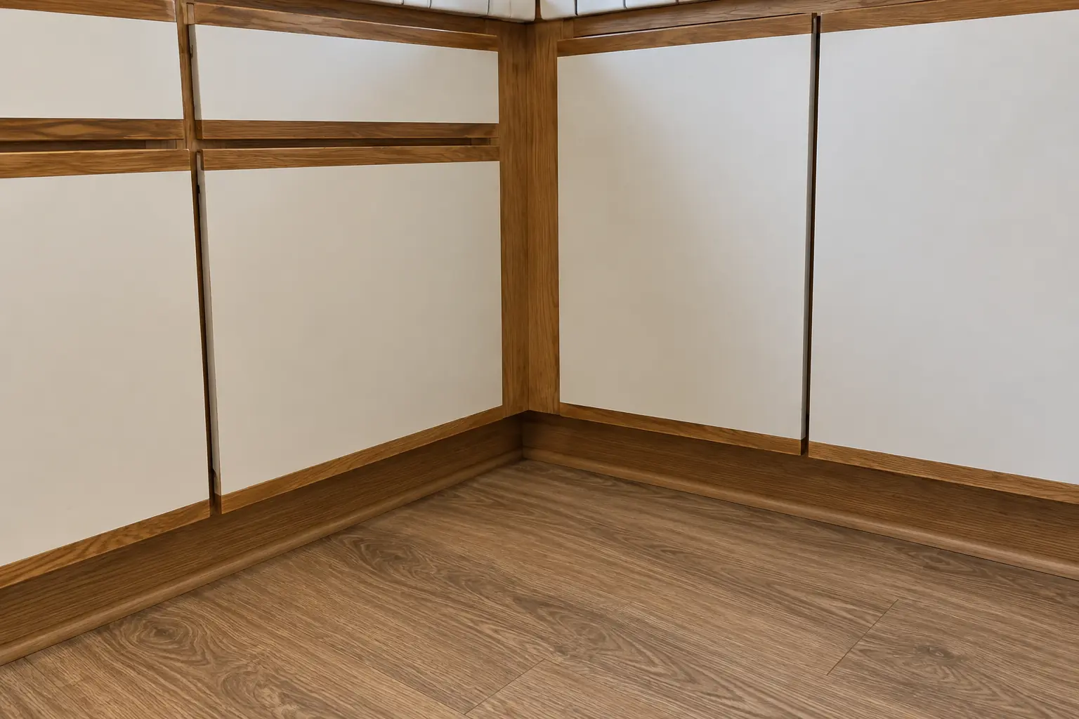 Kitchen Water Damage Restoration in a 1980s-1990s two-story colonial / tract house — detail