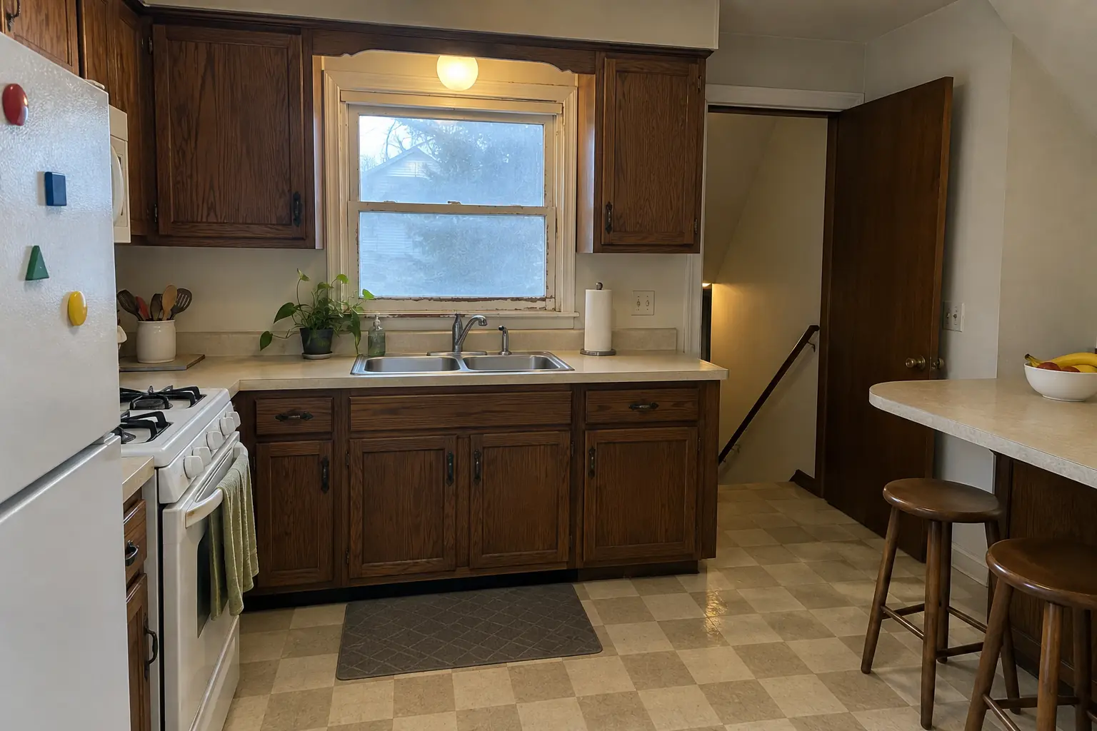 Kitchen Window Replacement — before