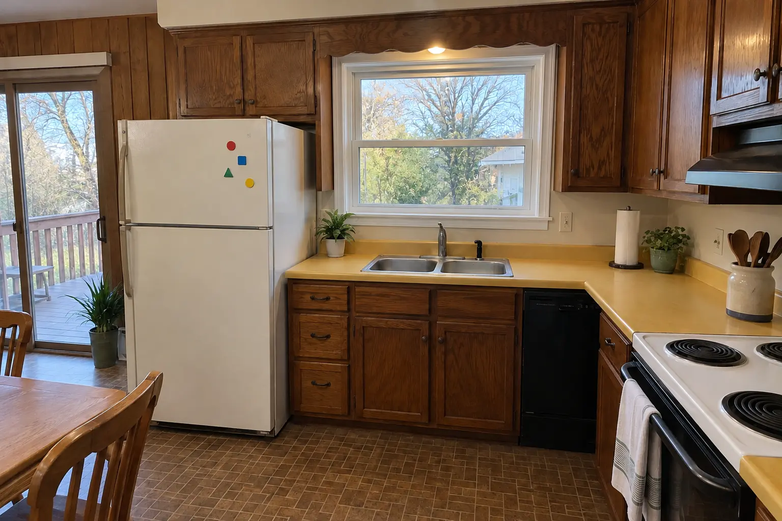 Kitchen Window Replacement project in Hoffman Estates, after